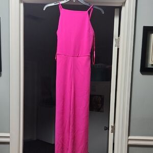 Elegant Pink Women's Jumpsuit